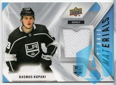 2021-22 Upper Deck Rasmus Kupari #RM-RK Kings Rookie Materials Jersey